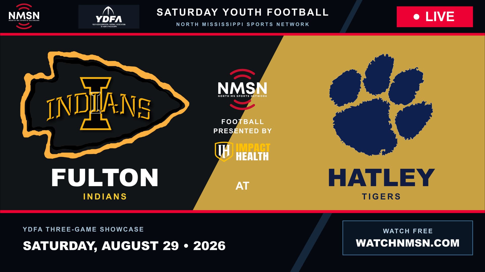 Fulton Indians at Hatley Tigers