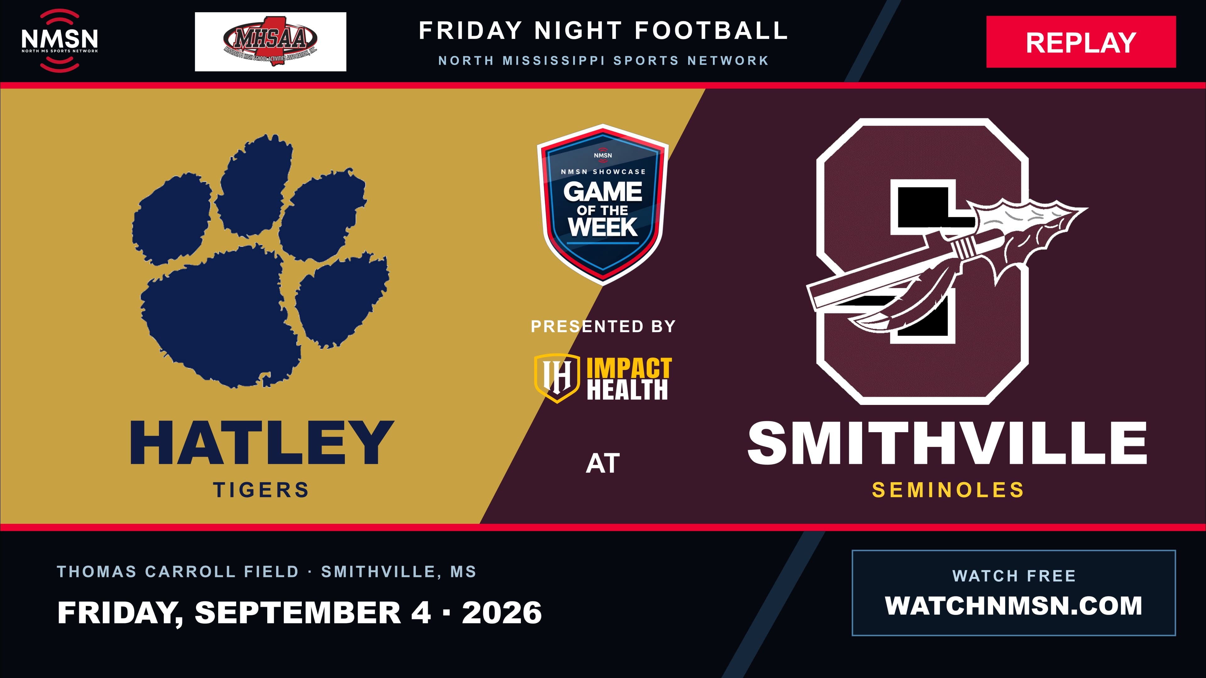 Hatley Tigers at Smithville Seminoles