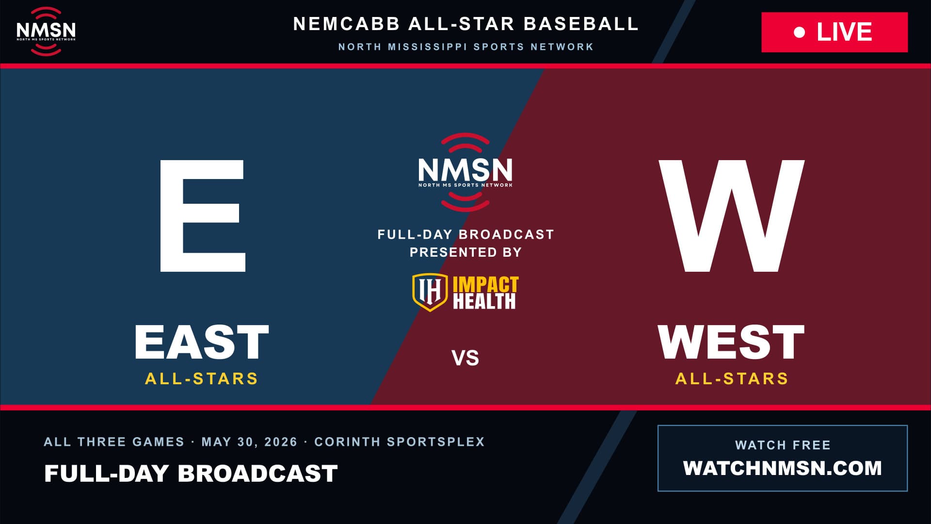 Full-Day Broadcast at NEMCABB All-Star Showcase