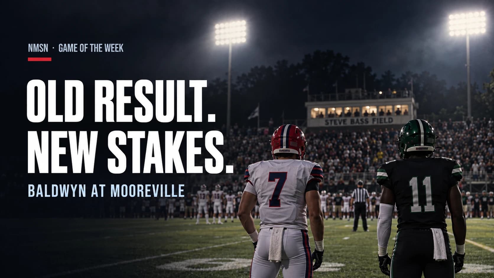 Old result, new stakes: Mooreville gets another shot at Baldwyn
