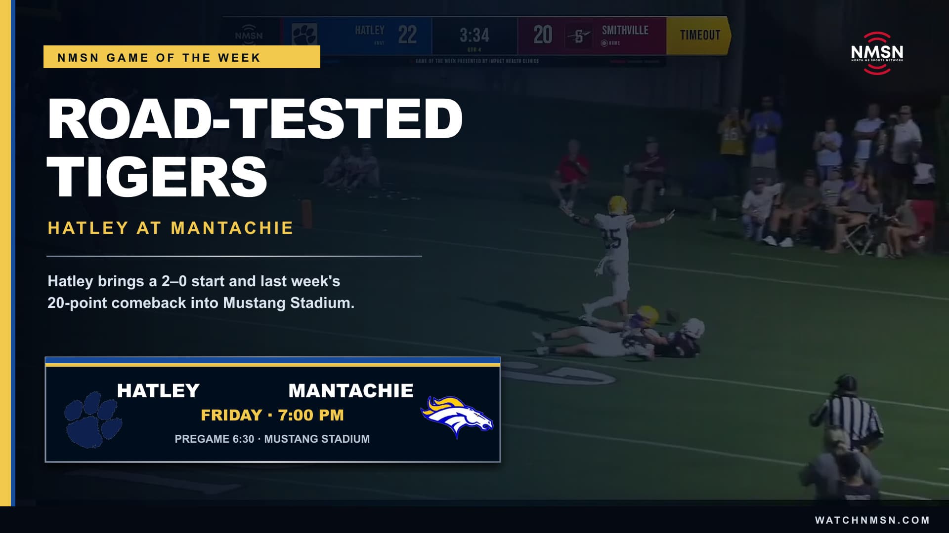 Road-tested Hatley carries a 2–0 start into Mantachie