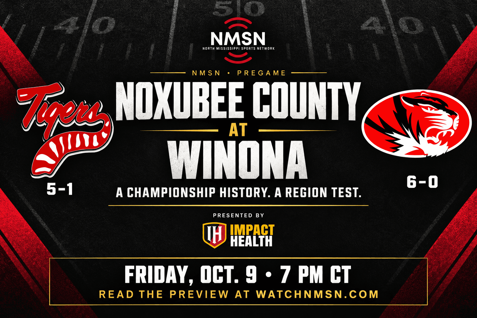 Winona puts unbeaten start on the line against familiar challenger Noxubee County
