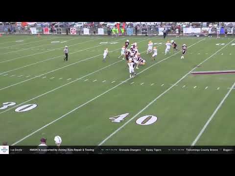 Dallas Morgan Kickoff Return Touchdown | Hatley at Smithville | NMSN