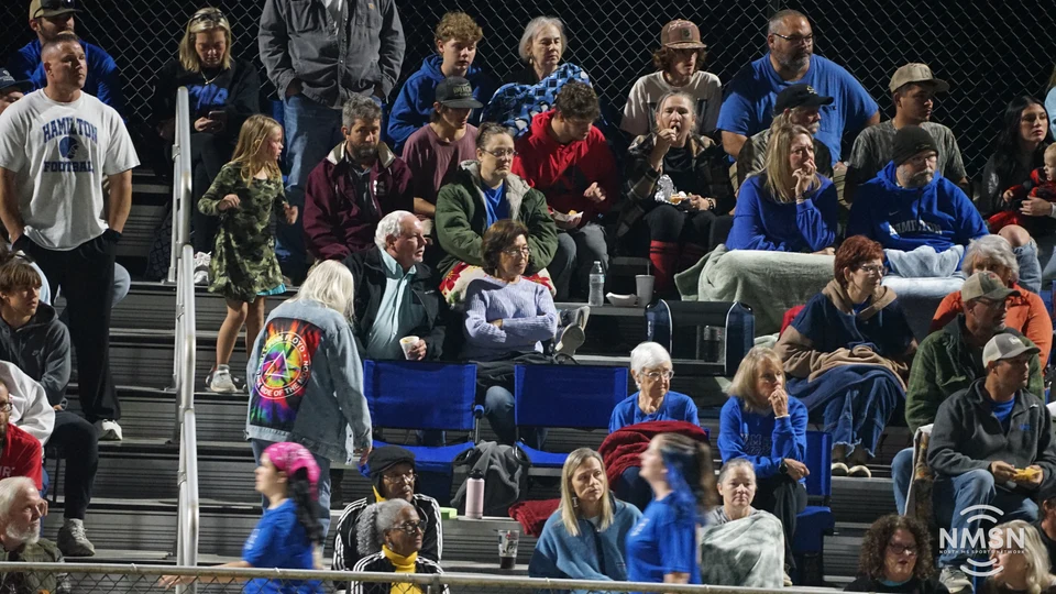 Hamilton supporters watch from the stands — Hamilton at Hatley, October 30, 2026. Photo: NMSN.