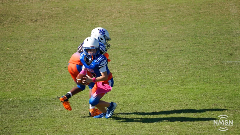 YDFA playoff photo from Saltillo vs. Amory at Indian Stadium in Fulton, Mississippi, October 24, 2026. Image DSC01836.