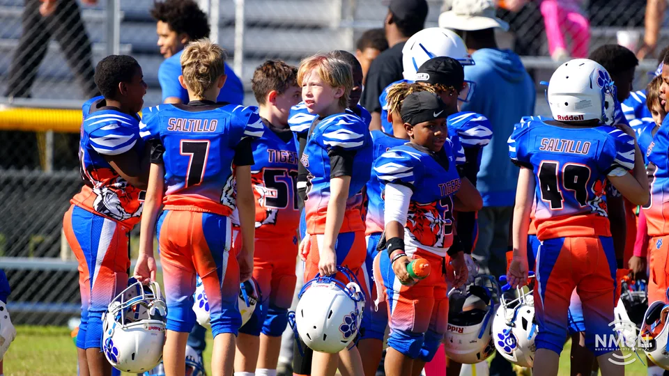 YDFA playoff photo from Saltillo vs. Amory at Indian Stadium in Fulton, Mississippi, October 24, 2026. Image DSC01868.