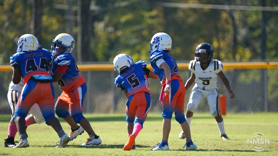 YDFA playoff photo from Saltillo vs. Amory at Indian Stadium in Fulton, Mississippi, October 24, 2026. Image DSC02036.