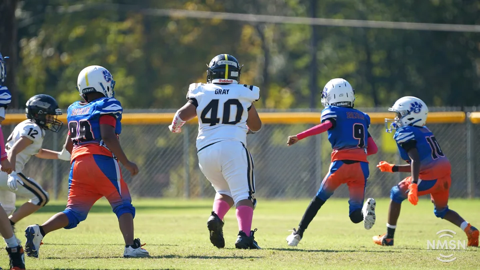 YDFA playoff photo from Saltillo vs. Amory at Indian Stadium in Fulton, Mississippi, October 24, 2026. Image DSC02060.