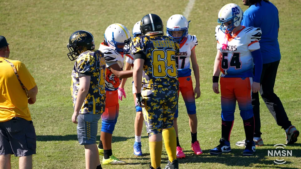 YDFA playoff photo from Saltillo vs. Fulton at Indian Stadium in Fulton, Mississippi, October 24, 2026. Image DSC02157.