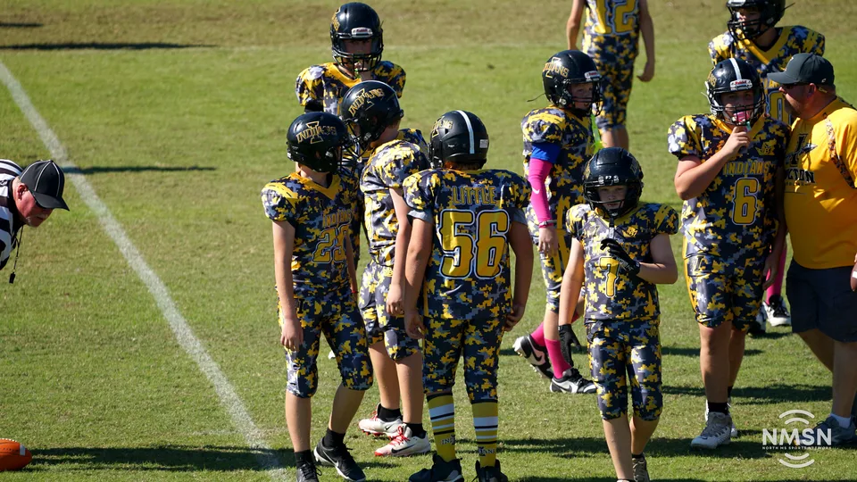 YDFA playoff photo from Saltillo vs. Fulton at Indian Stadium in Fulton, Mississippi, October 24, 2026. Image DSC02209.