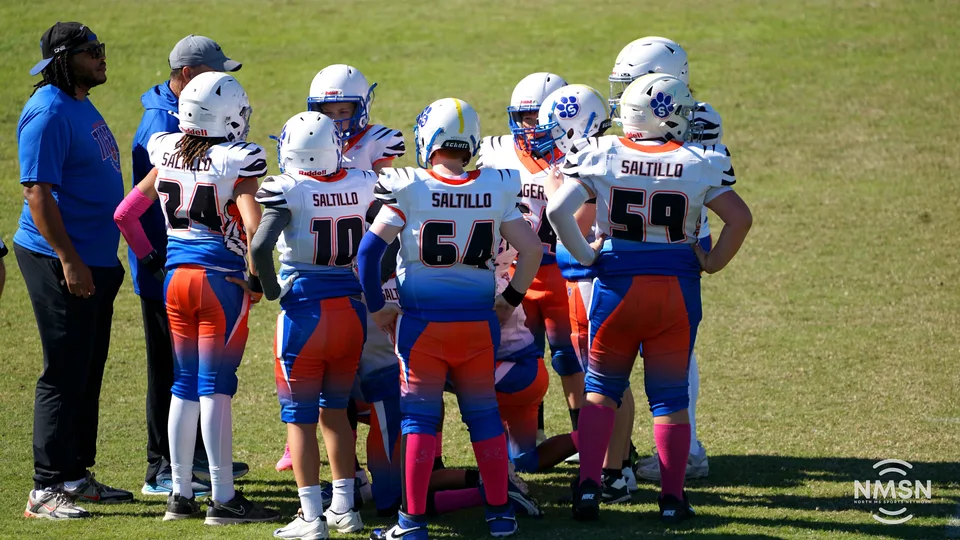 YDFA playoff photo from Saltillo vs. Fulton at Indian Stadium in Fulton, Mississippi, October 24, 2026. Image DSC02217.