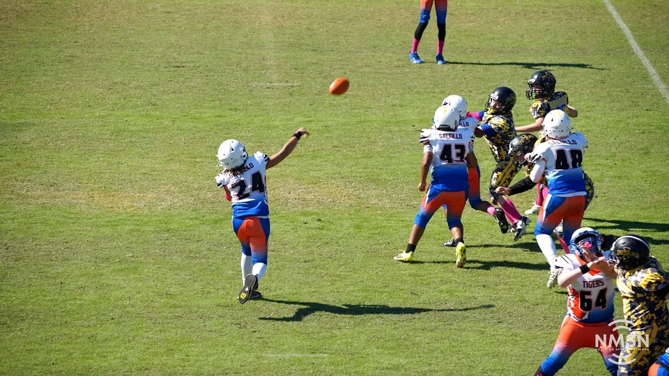 YDFA playoff photo from Saltillo vs. Fulton at Indian Stadium in Fulton, Mississippi, October 24, 2026. Image DSC02259.