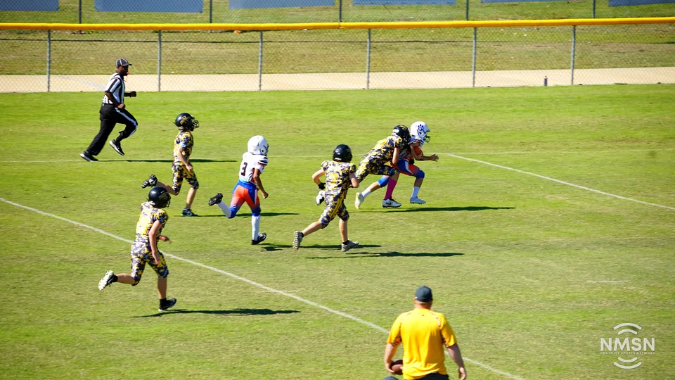 YDFA playoff photo from Saltillo vs. Fulton at Indian Stadium in Fulton, Mississippi, October 24, 2026. Image DSC02270.