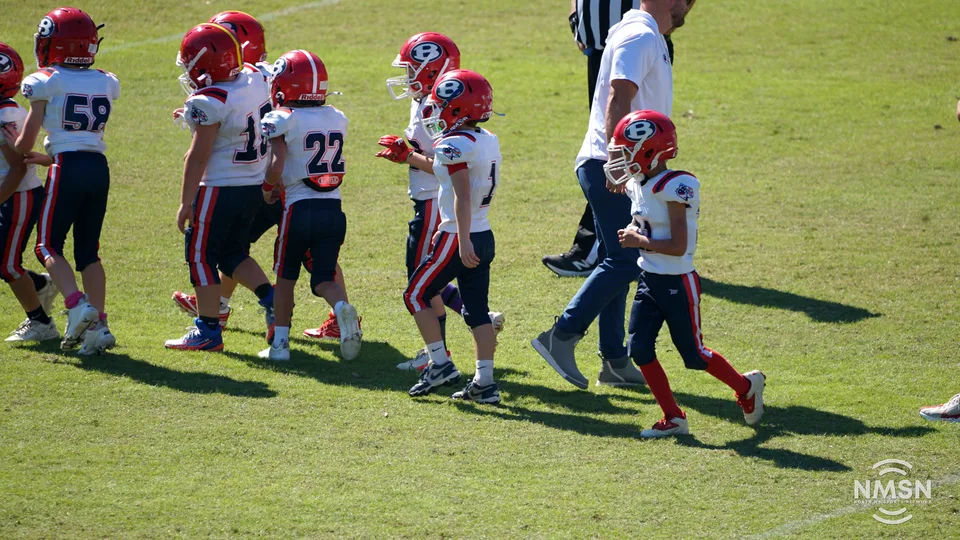 YDFA playoff photo from Hatley vs. Belmont at Indian Stadium in Fulton, Mississippi, October 24, 2026. Image DSC02276.
