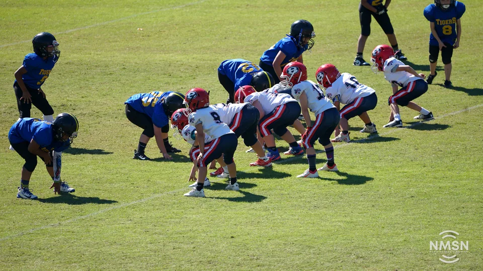 YDFA playoff photo from Hatley vs. Belmont at Indian Stadium in Fulton, Mississippi, October 24, 2026. Image DSC02278.