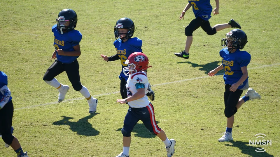 YDFA playoff photo from Hatley vs. Belmont at Indian Stadium in Fulton, Mississippi, October 24, 2026. Image DSC02288.