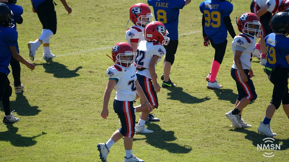 YDFA playoff photo from Hatley vs. Belmont at Indian Stadium in Fulton, Mississippi, October 24, 2026. Image DSC02294.