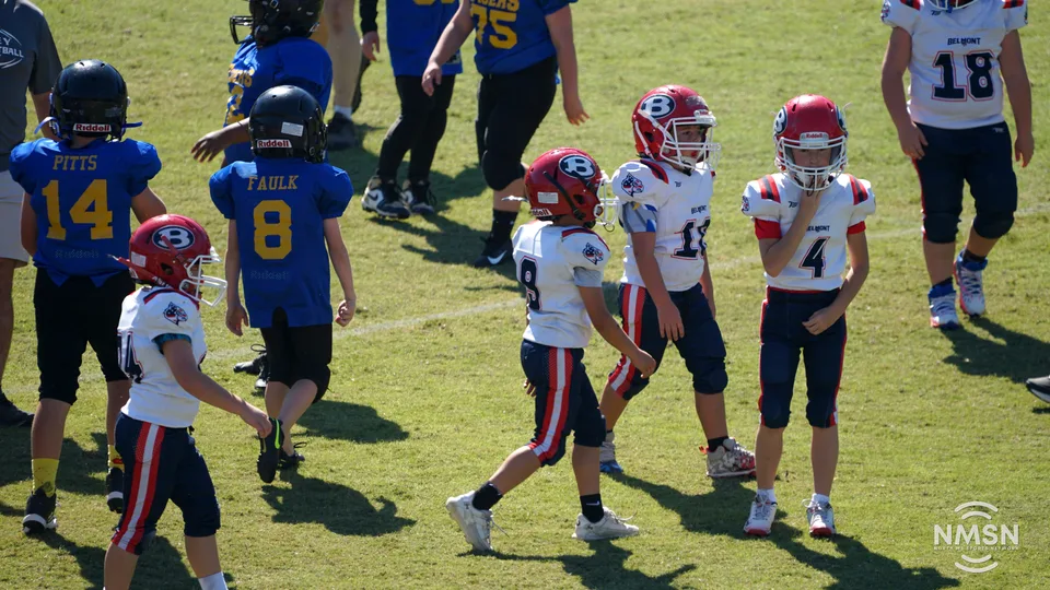 YDFA playoff photo from Hatley vs. Belmont at Indian Stadium in Fulton, Mississippi, October 24, 2026. Image DSC02330.