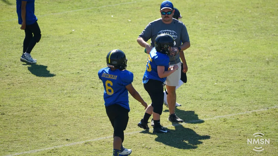 YDFA playoff photo from Hatley vs. Belmont at Indian Stadium in Fulton, Mississippi, October 24, 2026. Image DSC02335.