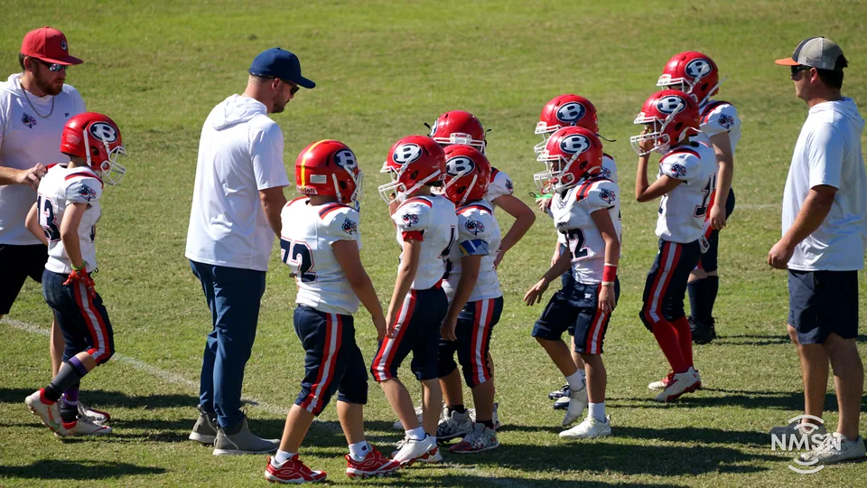 YDFA playoff photo from Hatley vs. Belmont at Indian Stadium in Fulton, Mississippi, October 24, 2026. Image DSC02378.