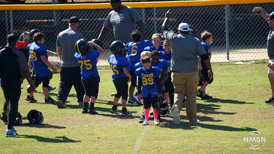 YDFA playoff photo from Hatley vs. Belmont at Indian Stadium in Fulton, Mississippi, October 24, 2026. Image DSC02436.