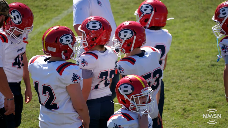 YDFA playoff photo from Hatley vs. Belmont at Indian Stadium in Fulton, Mississippi, October 24, 2026. Image DSC02457.