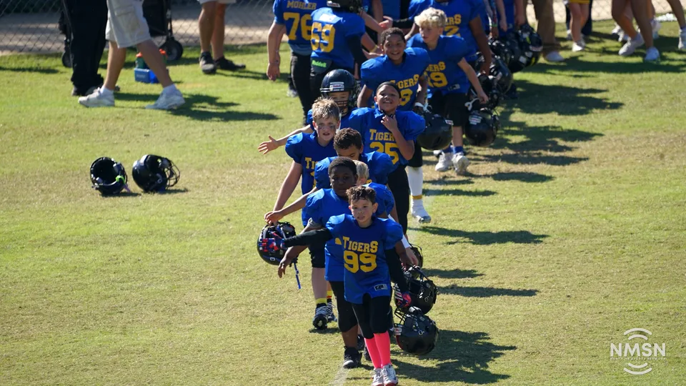 YDFA playoff photo from Hatley vs. Belmont at Indian Stadium in Fulton, Mississippi, October 24, 2026. Image DSC02458.