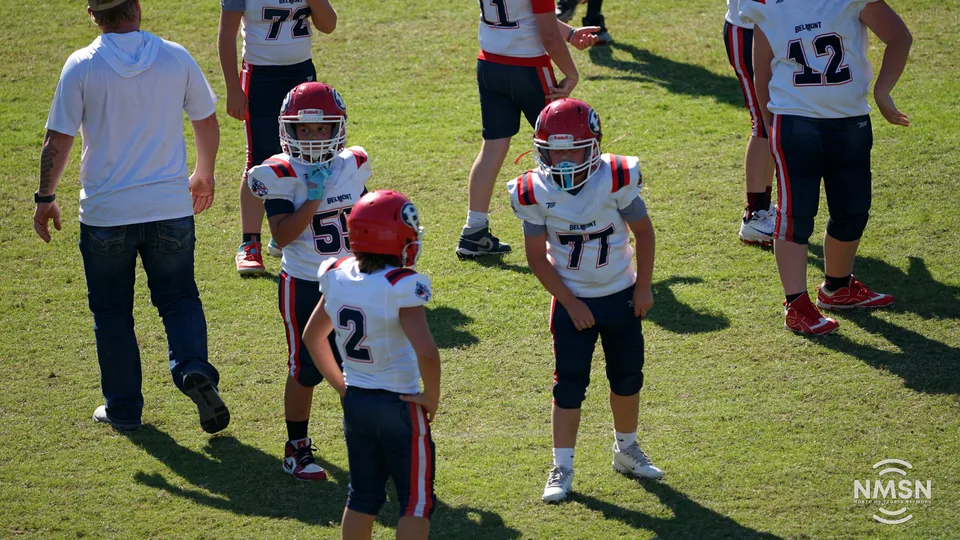YDFA playoff photo from Hatley vs. Belmont at Indian Stadium in Fulton, Mississippi, October 24, 2026. Image DSC02607.
