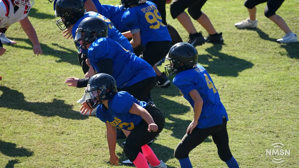 YDFA playoff photo from Hatley vs. Belmont at Indian Stadium in Fulton, Mississippi, October 24, 2026. Image DSC02609.