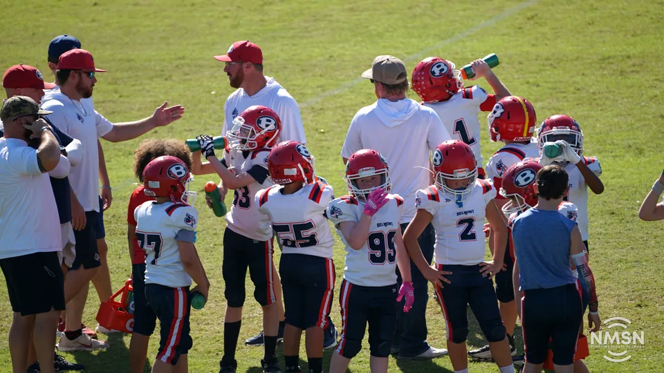 YDFA playoff photo from Hatley vs. Belmont at Indian Stadium in Fulton, Mississippi, October 24, 2026. Image DSC02638.