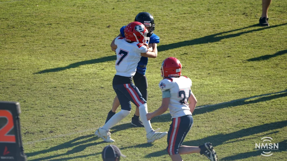 YDFA playoff photo from Hatley vs. Belmont at Indian Stadium in Fulton, Mississippi, October 24, 2026. Image DSC02662.