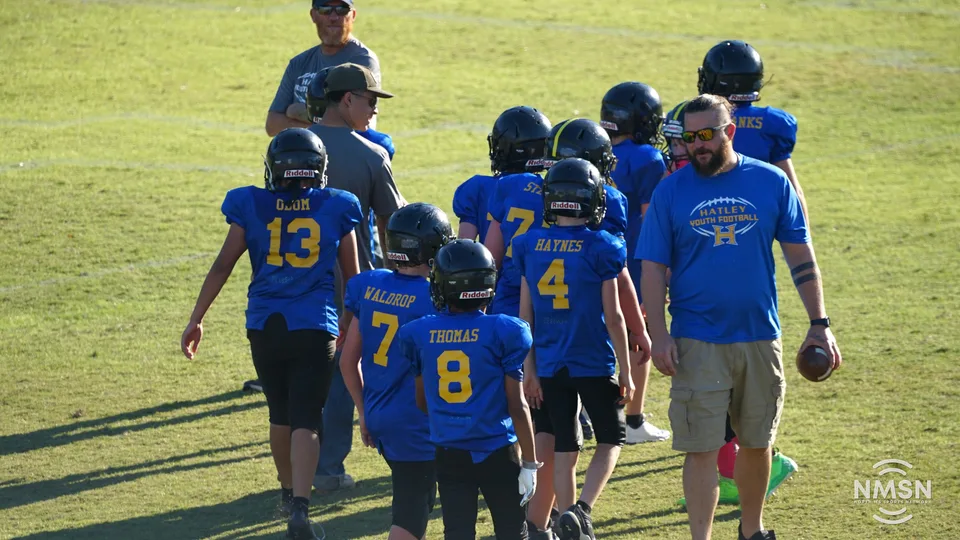 YDFA playoff photo from Hatley vs. Belmont at Indian Stadium in Fulton, Mississippi, October 24, 2026. Image DSC02675.