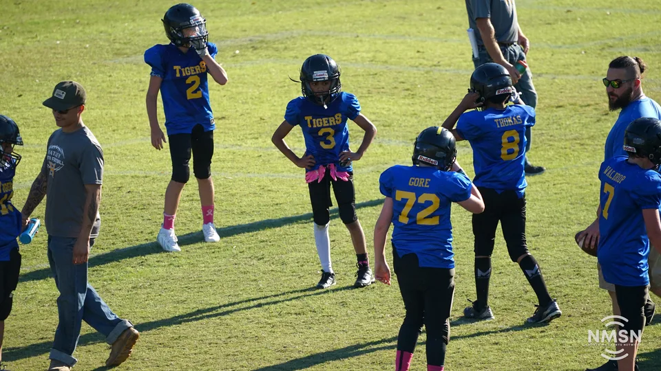 YDFA playoff photo from Hatley vs. Belmont at Indian Stadium in Fulton, Mississippi, October 24, 2026. Image DSC02682.