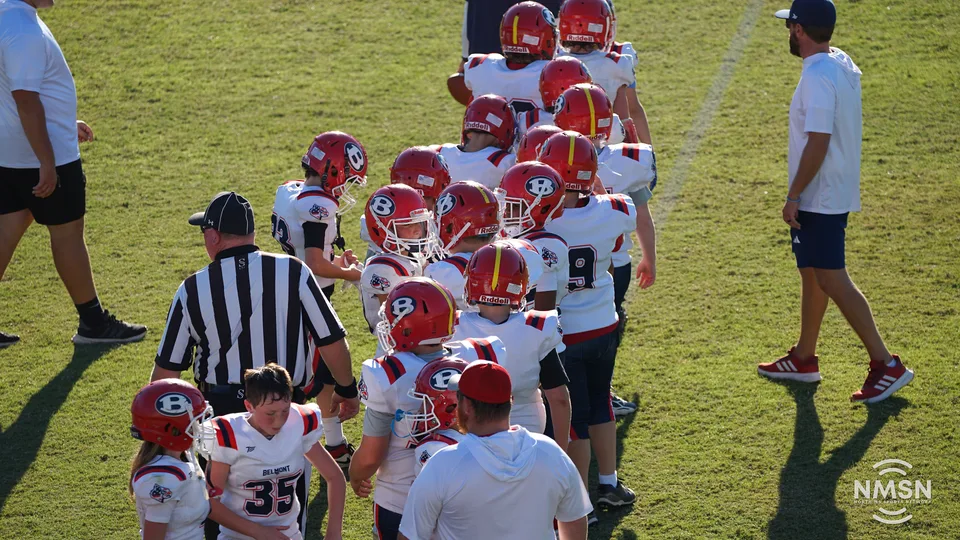 YDFA playoff photo from Hatley vs. Belmont at Indian Stadium in Fulton, Mississippi, October 24, 2026. Image DSC02786.